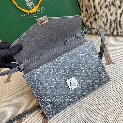 Goyard Card Holder Grey