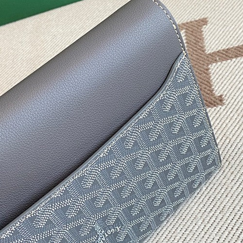 Goyard Card Holder Grey