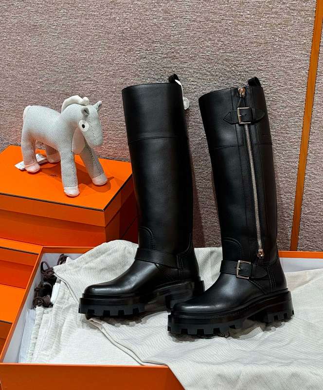 Hermès Boots Black