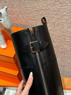 Hermès Boots Black