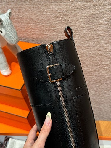 Hermès Boots Black