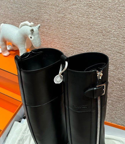 Hermès Boots Black