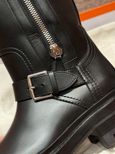 Hermès Boots Black