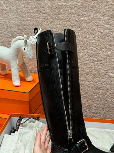 Hermès Boots Black