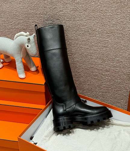 Hermès Boots Black
