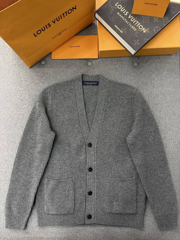Louis Vuitton Cardigan Gray