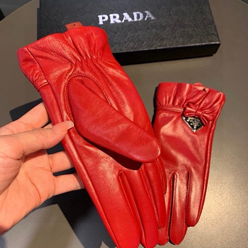Prada Gloves Red