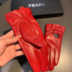 Prada Gloves Red