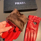 Prada Gloves Red