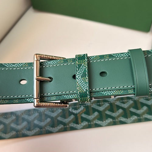 Goyard Belt Green