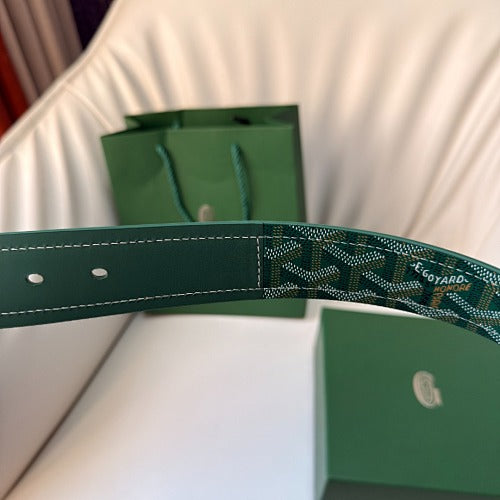 Goyard Belt Green