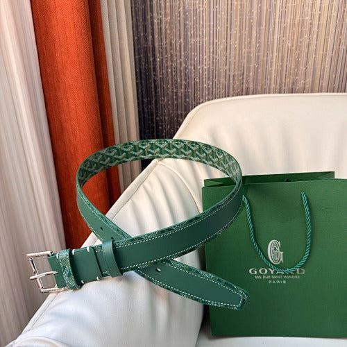Goyard Belt Green
