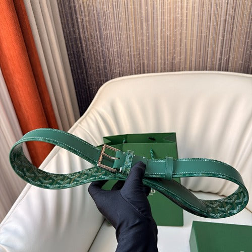 Goyard Belt Green