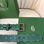 Goyard Belt Green