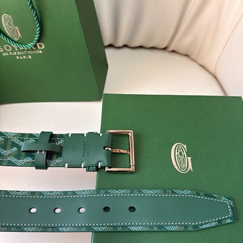 Goyard Belt Green