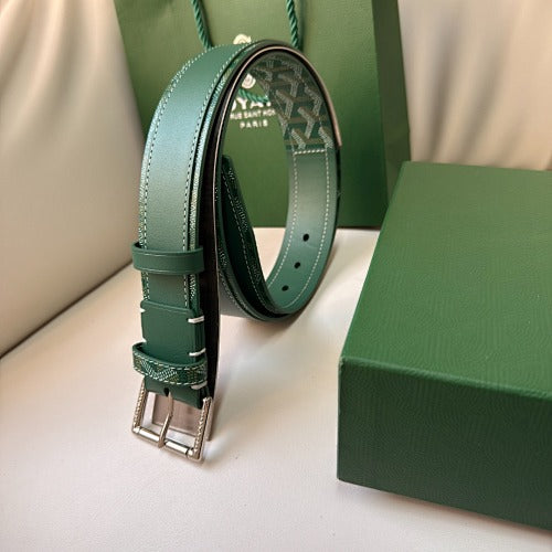 Goyard Belt Green