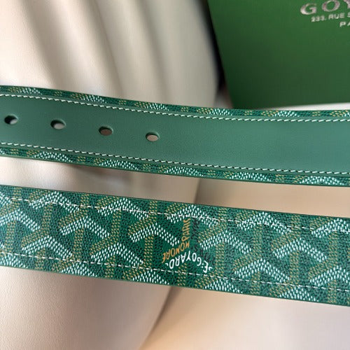 Goyard Belt Green