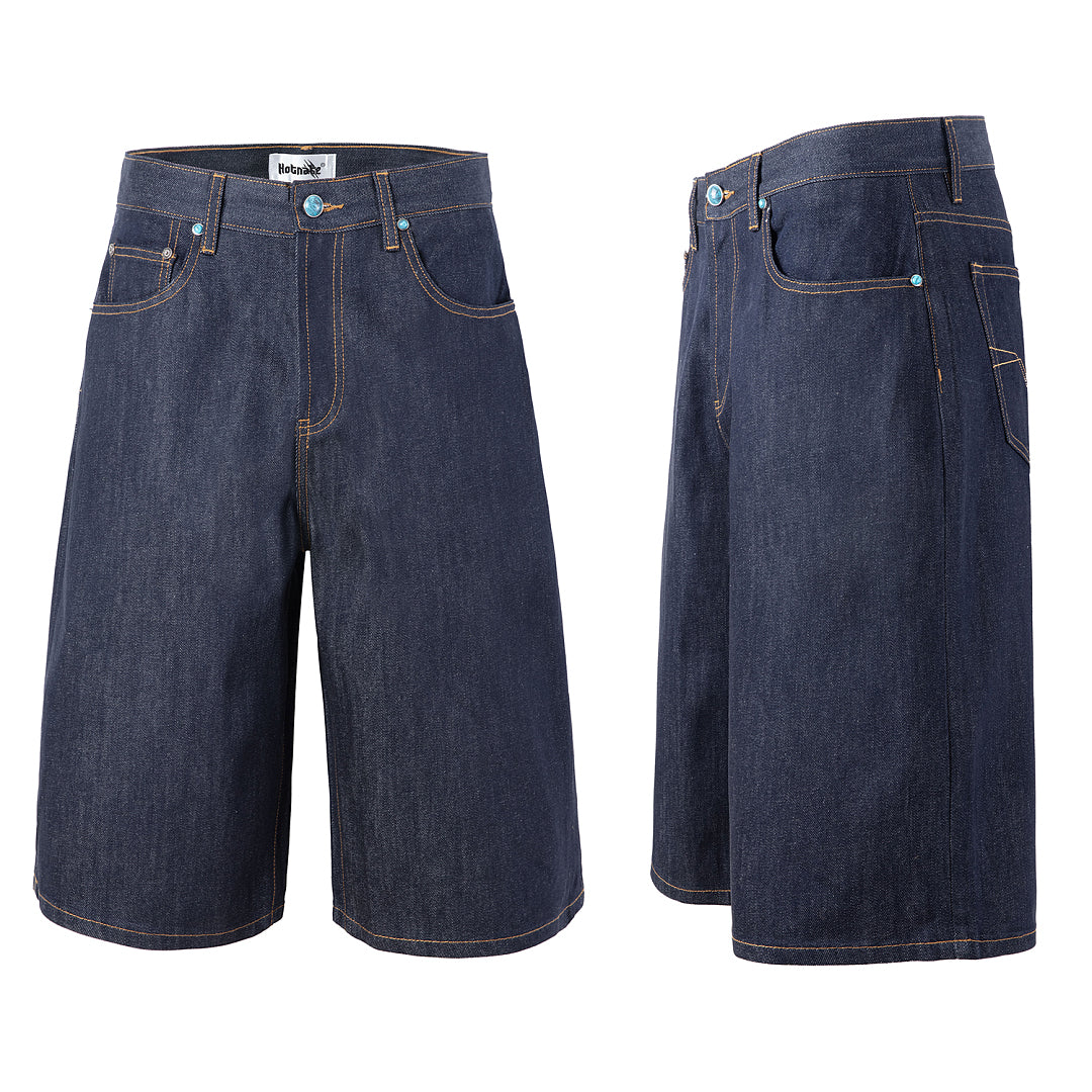 Raw Indigo Raw Denim Jorts
