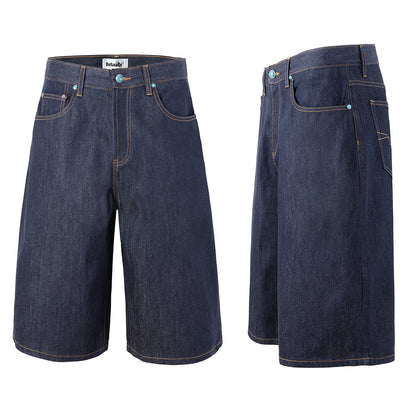 Raw Indigo Raw Denim Jorts
