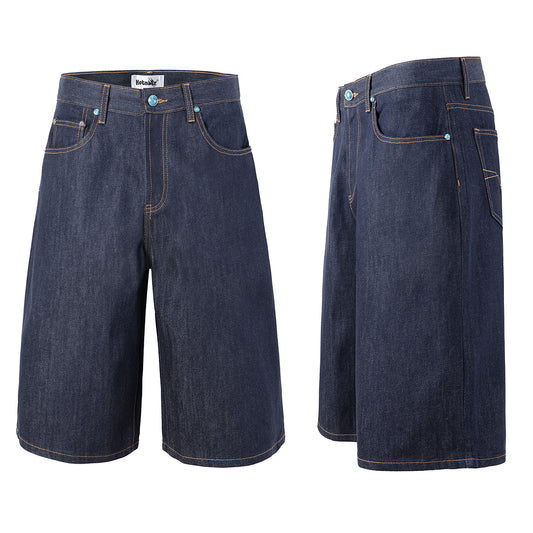 Raw Indigo Raw Denim Jorts