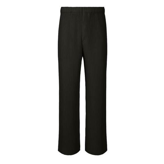 Plissé Wide-Leg Trousers